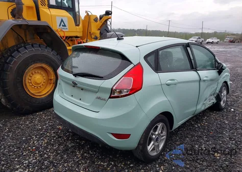 2017 Ford Fiesta Se из США, поврежденный, VIN 3FADP4EJ0HM156866